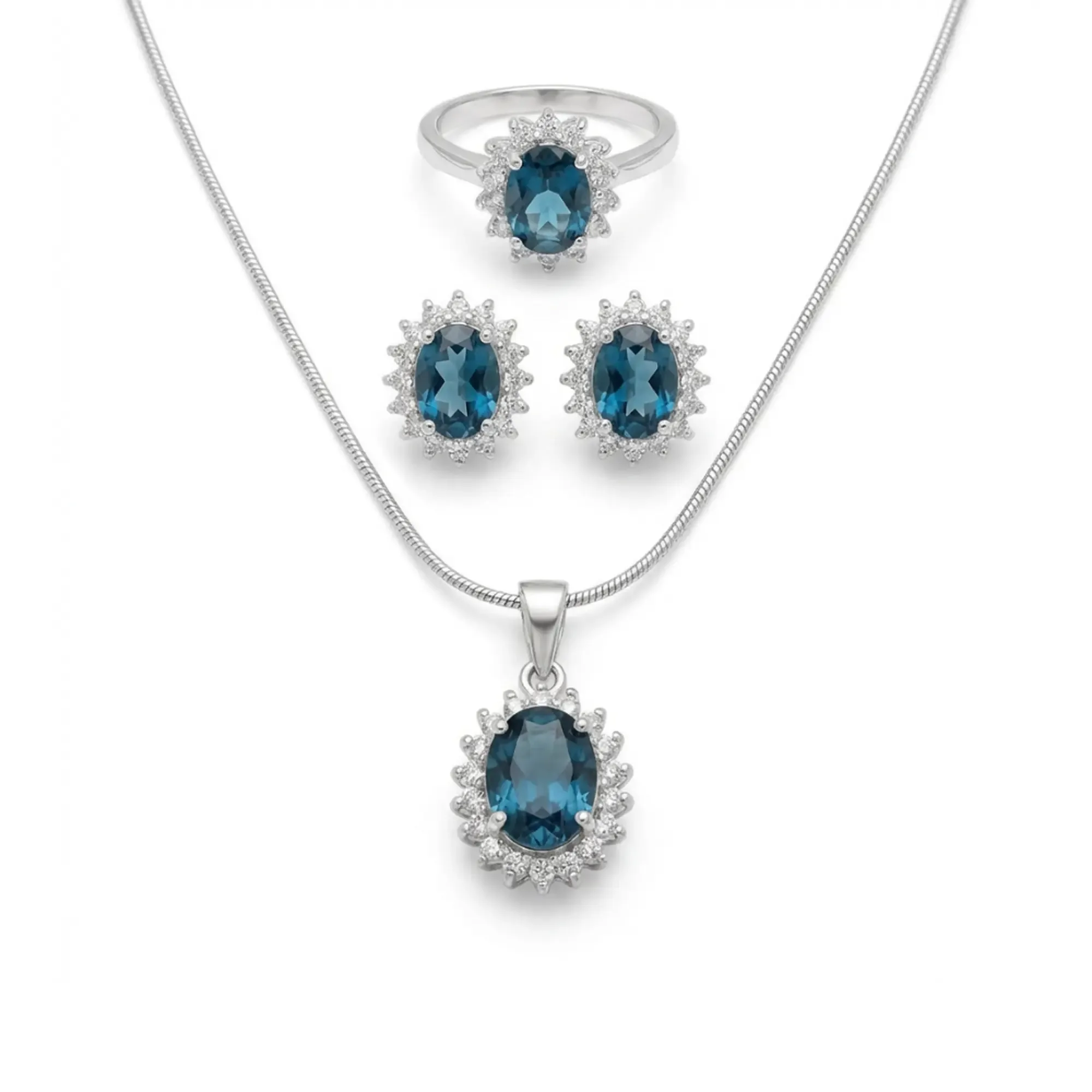 Topaz Blossom Grace Set